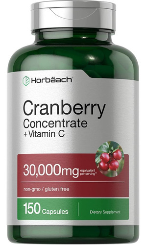 Horbaach Arandano (30.000 Mg) + Vitamina C 150 Capsulas 