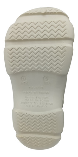 Sandalia Dama Casual Plataforma Pines Tallas 23 A 26 Gf-9007