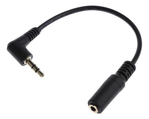 Qw1 3.5mm En Ángulo De 3 Polos A Esté Cable De 4 Polos