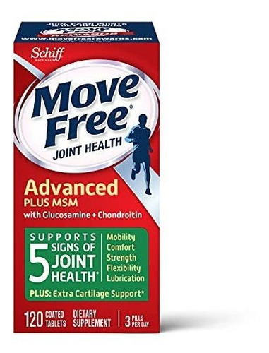 Move Free Msm 1500 Mg (por Porcin) Con Glucosamina