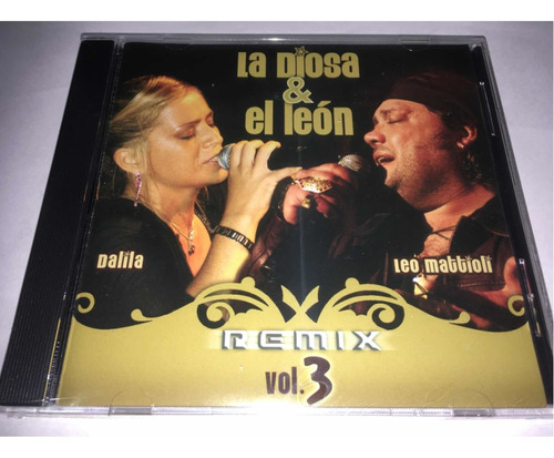 Dalila Leo Mattioli  La Diosa Y El Leon Remix Vol 3 Cd Nuevo