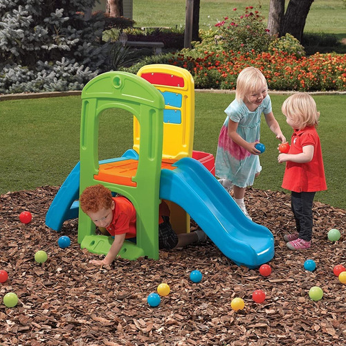 Centro De Juego Niños Resbaladilla Pelotas Step2 Fun Climber