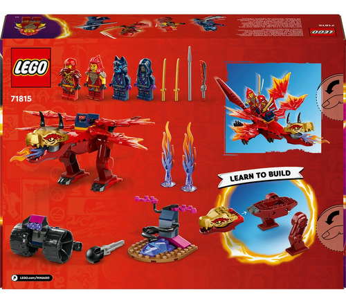 Lego Ninjago Batalla Del Dragón Fuente De Kai