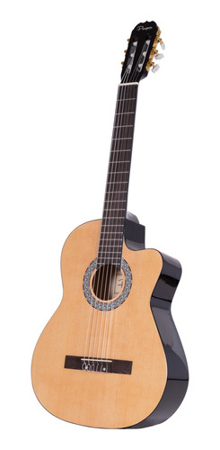 Guitarra Criolla Master Con Corte Parquer Gcc100lb