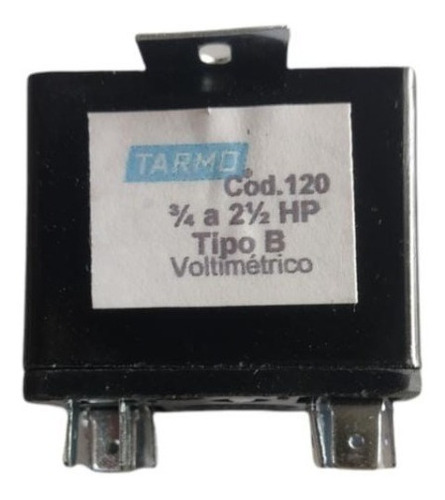 Relay Voltimetrico Tarmo 120  -  3/4 A 2 1/2 Hp Con Soporte