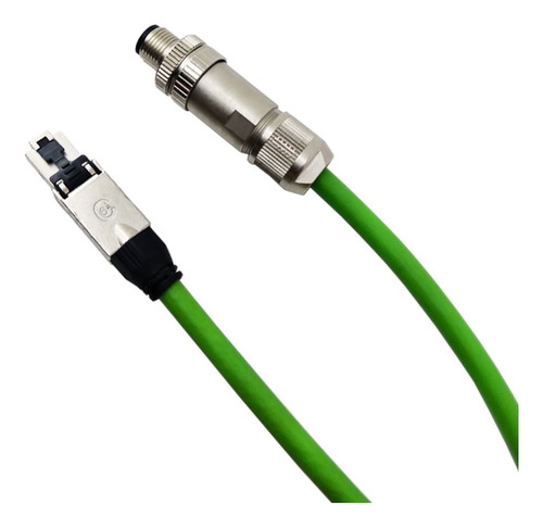 Cabo Profinet Rj45 M12 10 Metros Ed Cabos