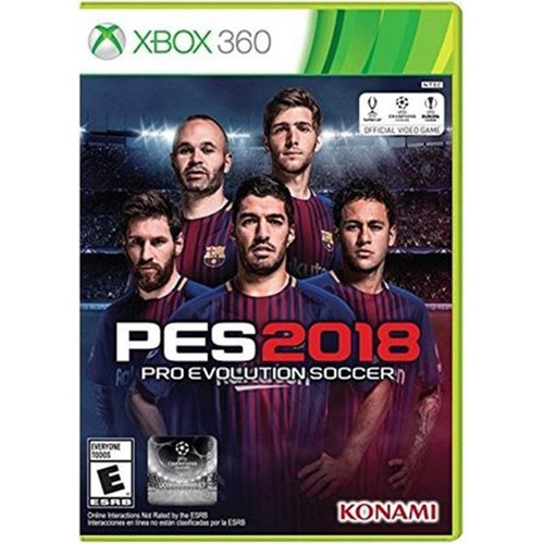 Pes 18 2018 Fisico Original Xbox 360