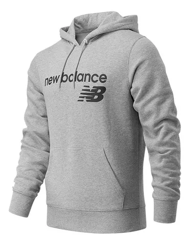 Hoodie New Balance Herren Para Hombre-gris Claro