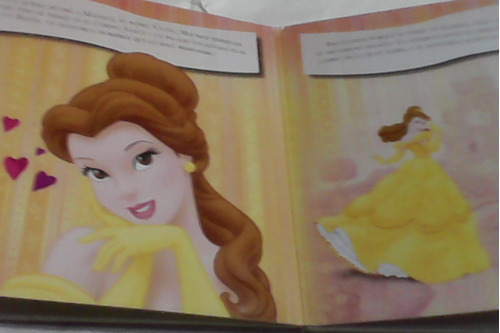 Bella -disney -princesa-libro De Cuentos-solo Para Princesas