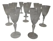 Comprar 12 Copas Cristal Blanca, Pie Facetado Licor-coñac