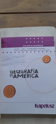 Geografia De America - Kapelusz (usado) Cd 203 1 (Usado)