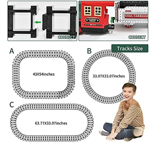 Fanl Juego De Tren Con Control Remoto - Juguetes De Tren De