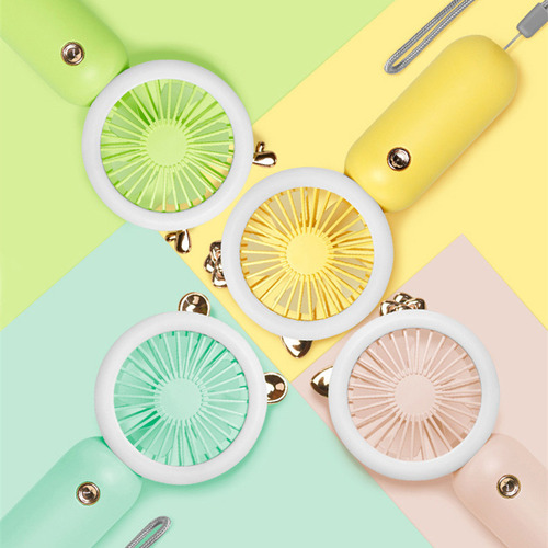 Mini Ventilador Portátil Pequeño Portátil Con Carga Usb, Col