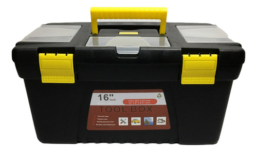 Caja Plastica De Herramientas Multiusos 16 Pulgadas