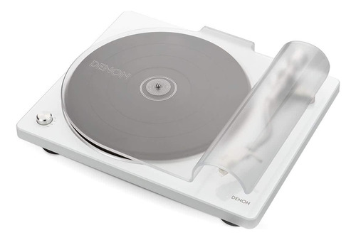 Tocadiscos Denon Dp-400 Blanco Semiautomático 33/45/78 Rpm