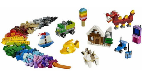 Lego 10704 Classic - Usado - Sin Caja-12 Piezas Faltantes (Usado)