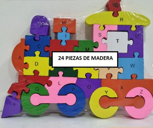 Rompecabezas Y Juegos Didacticos De Madera