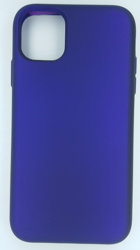 Carcasa iPhone Morada + Lamina De Vidrio Para Pantalla