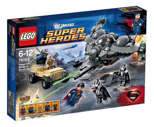 Lego Superman Battle Of Smallville 76003 Dc Man Of Steel Zod