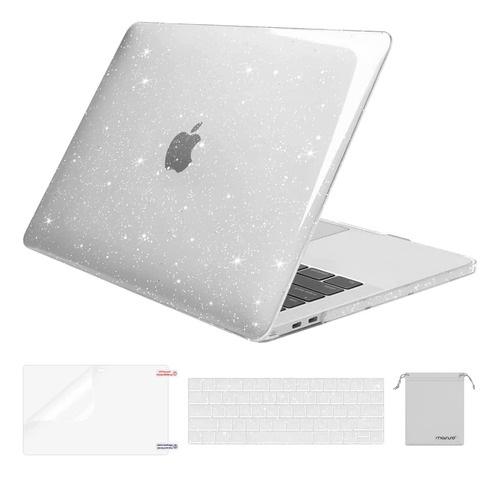 Funda Mosiso Para Macbook Pro 13 M2 + C/teclado Clear Stars