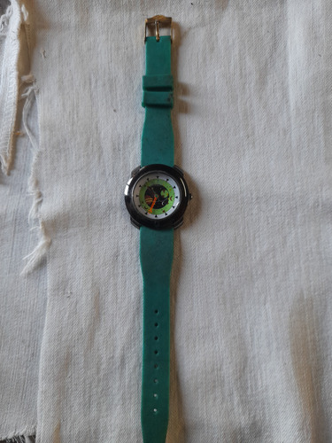Reloj Benetton Verde Plateado Varios (Usado)