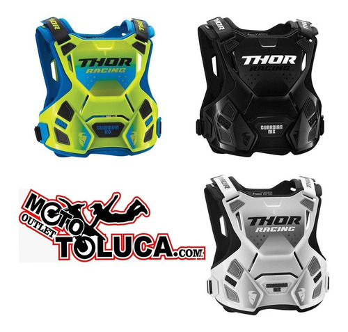 Peto Thor Guardian Mx Verde Neon Razor Motocross Enduro 