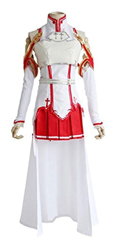 Disfraces Halloween Asuna Yuuki Vestido Rojo