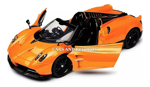 Pagani Huayra Roadster - Nuevo Con Caja - Motormax 1/24 Naranja