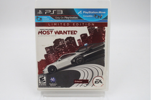 Jogo Ps3 - Need For Speed: Most Wanted Limited Ed. (1)