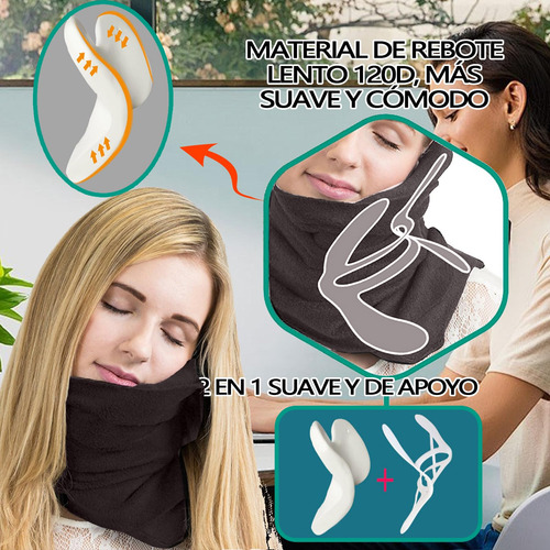 Almohada De Viaje,protección Del Cuello,almohada De Viaje