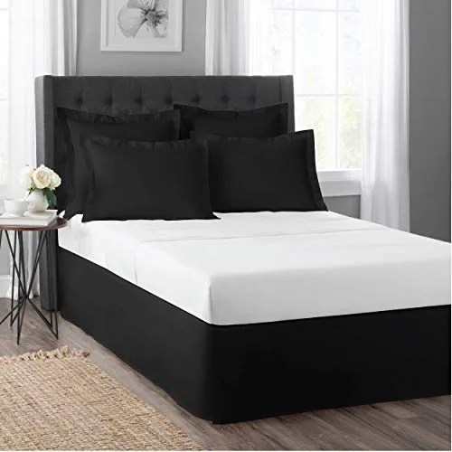 Faldón De Cama Clásico, Microfibra, 14 De Largo, Tamaño Com