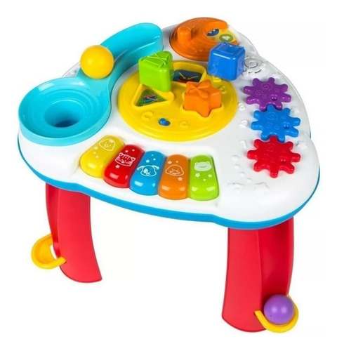 Mesa Didactica Con Luz Y Sonido De Bolas Y Figuras Winfun