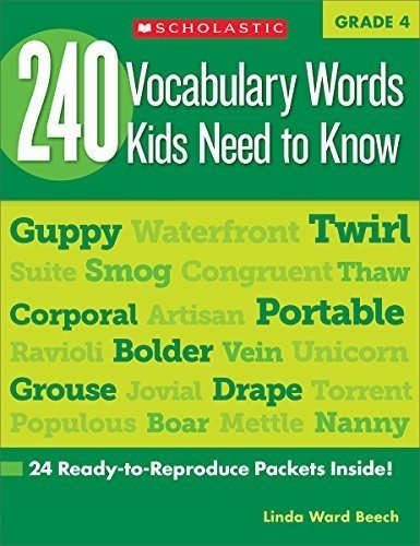 240 Palabras De Vocabulario Para Nios Que Necesitan Conoci