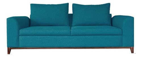 Sofa Mouse Colores Color Celeste Diseño De La Tela Liso