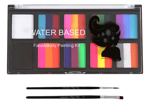 Paleta De Pintura Rainbow Art Palette, Suministros Para Tart