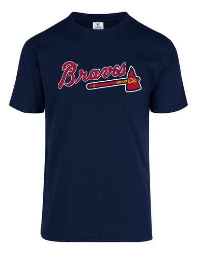 Playera Braves Atlanta Bravos Mlb Base Ball Hombre Mujer 