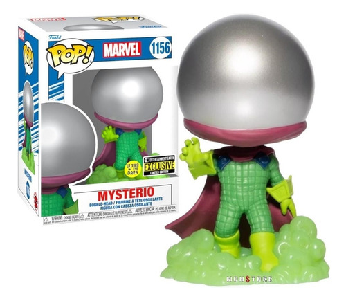 Funko Pop Beyond Amazing Mysterio #1156 Glow Ee Exclusive