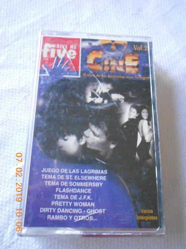 Cassette Musica De Peliculas - Give Me Five - Cine Volumen 2
