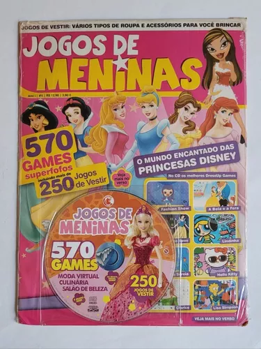 Cd De Jogos Girl Games, Ano 1 Numero 1, 1000 Jogos De Vestir