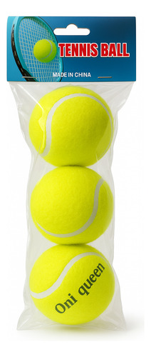Kit 3 Bolinhas Tenis Para Cachorro- Pet Brinquedo Resistente