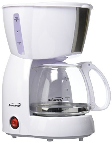 Brentwood Ts213w Cafetera Electrica Automatico 4 Tazas