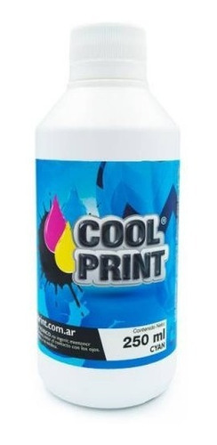 Tinta Inkjet Botella X250ml Coolprint Premium Para Epson