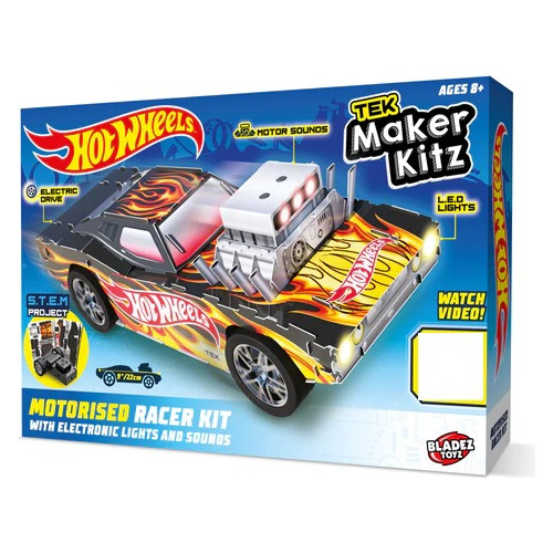 Hot Wheels Crea Maker Kitz Electronic Car Con Sonido Y Luz 