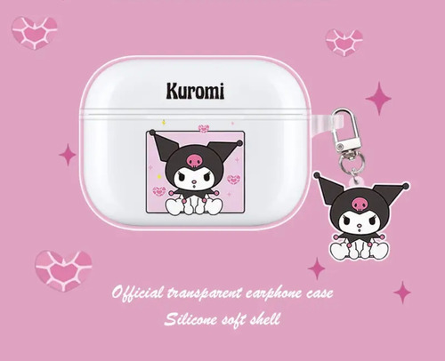 Funda Para AirPods Kuromi By Hello Kitty