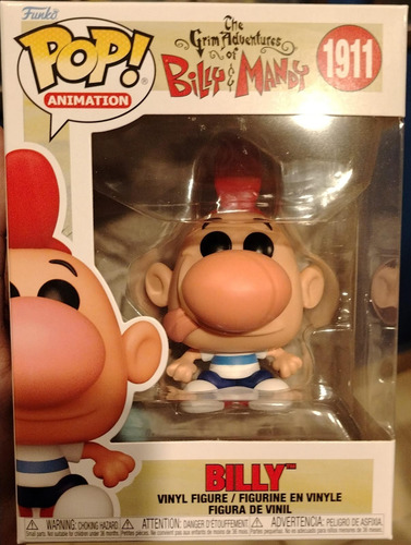Funko Pop! The Grim Adventures Of Billy & Mandy #1911: Billy (Usado)