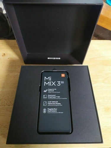 Imagen 1 de 1 de Xiaomi Mi Mix 3 5g Original - 128gb Desbloqueado