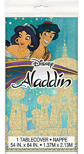 Mantel De Plástico Aladdin Exclusivo, 84  X 54 