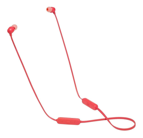 Auriculares in-ear gamer inalámbricos JBL Tune 115BT rojo