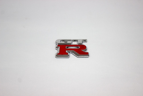 Emblema Metálico Gt-r  Para Nissan  Maletero Con Adhesivo