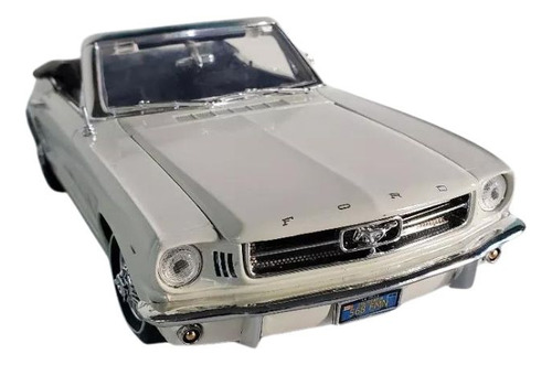  1:18 Ford Mustang 1964 1/2 Motor Max Escala 1/18 De Collect